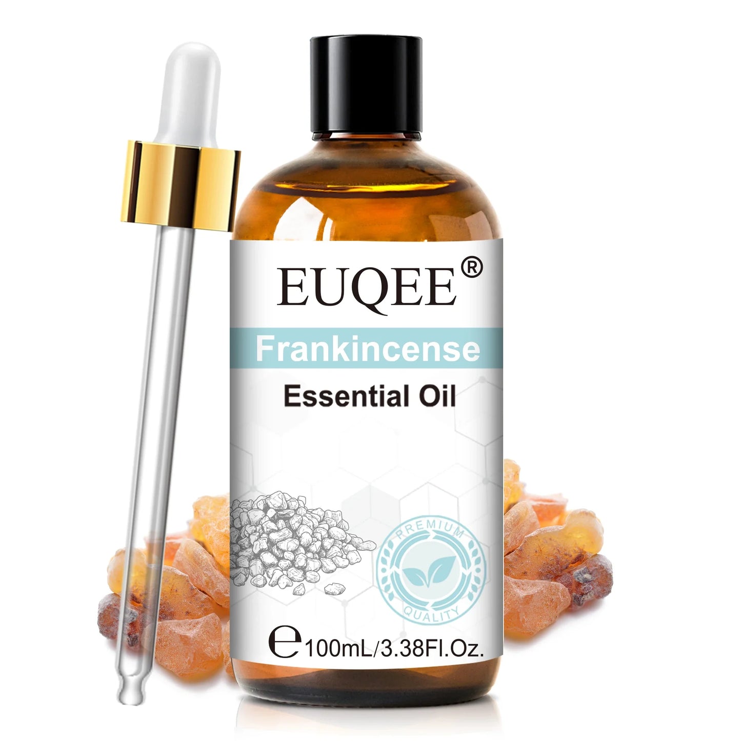 EUQEE 100ml Essential Oils – Lavender, Vanilla, Lemon & Cinnamon