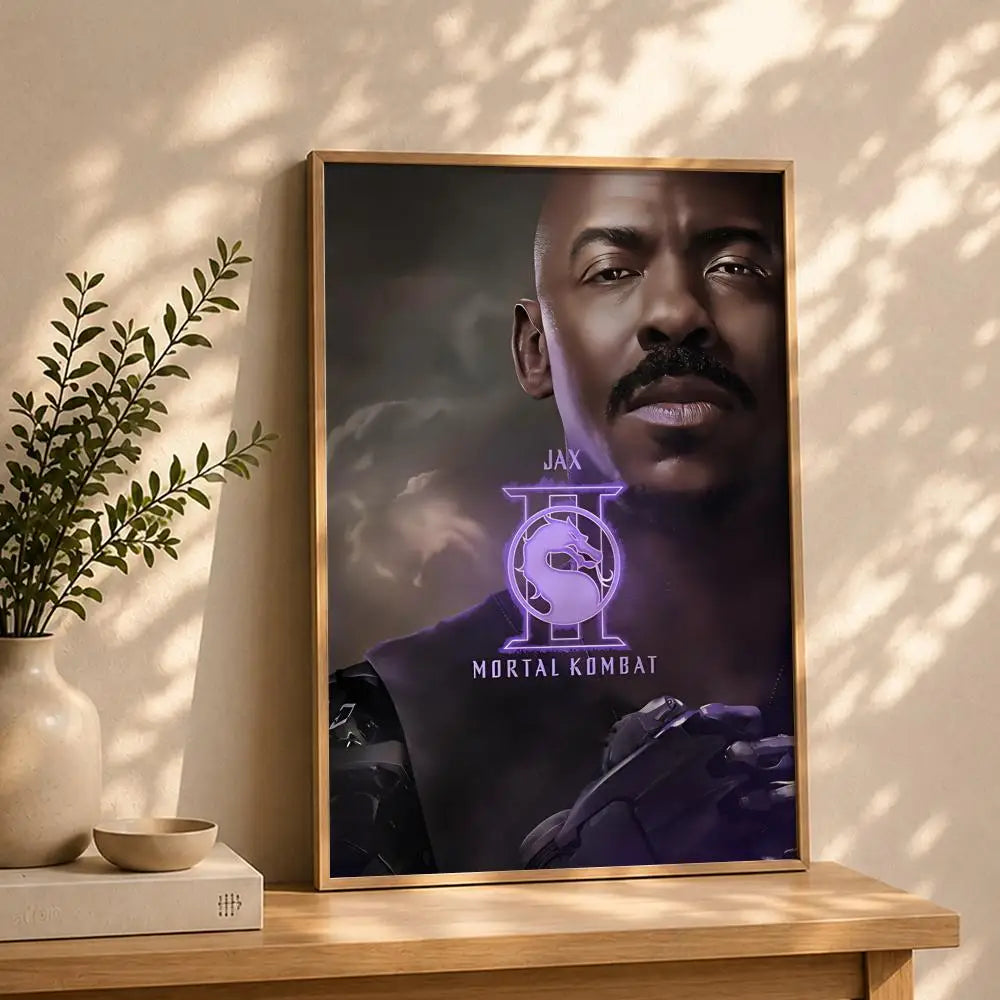 Mortal Kombat Movie Poster – HD Self-Adhesive Waterproof Wall Art