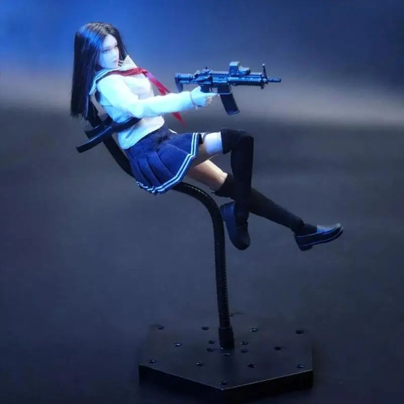 1/12 Scale Action Figure Display Stand | Flexible Pose Holder