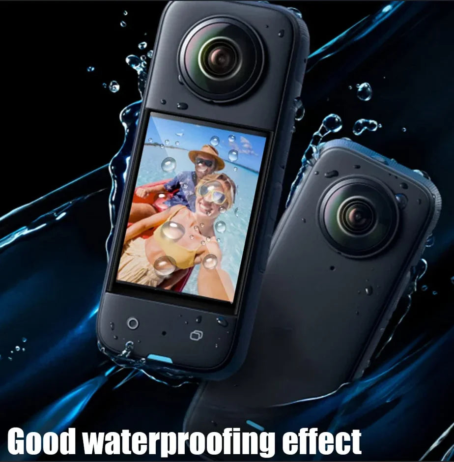 Insta360 X4/X5 Screen Protector – 9H 3D Curved Tempered Film
