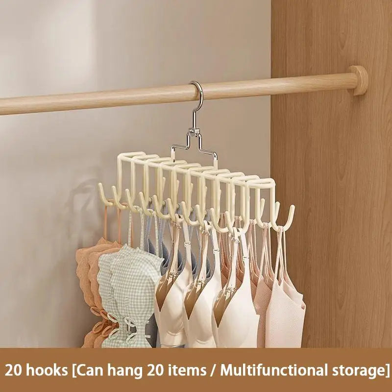 Space-Saving Multipurpose Hanger – Bras, Tanks & Scarves