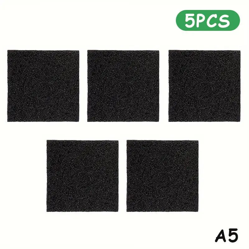 Activated Charcoal Odor Filter Sponge – 5/10/20 Pcs
