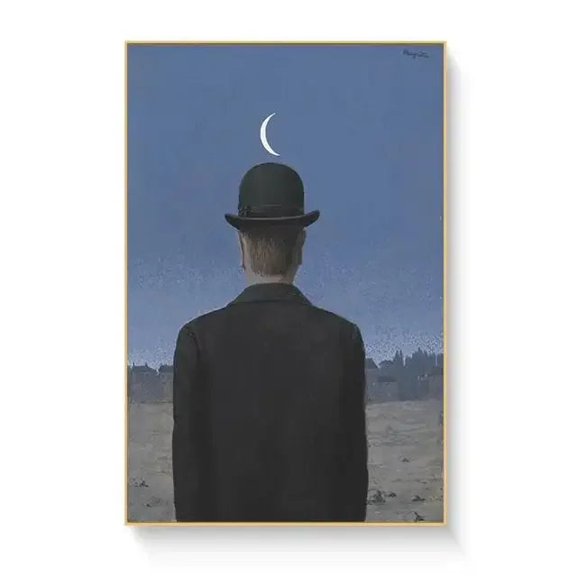 Modern Surrealist Canvas Wall Art Print | Unframed Poster