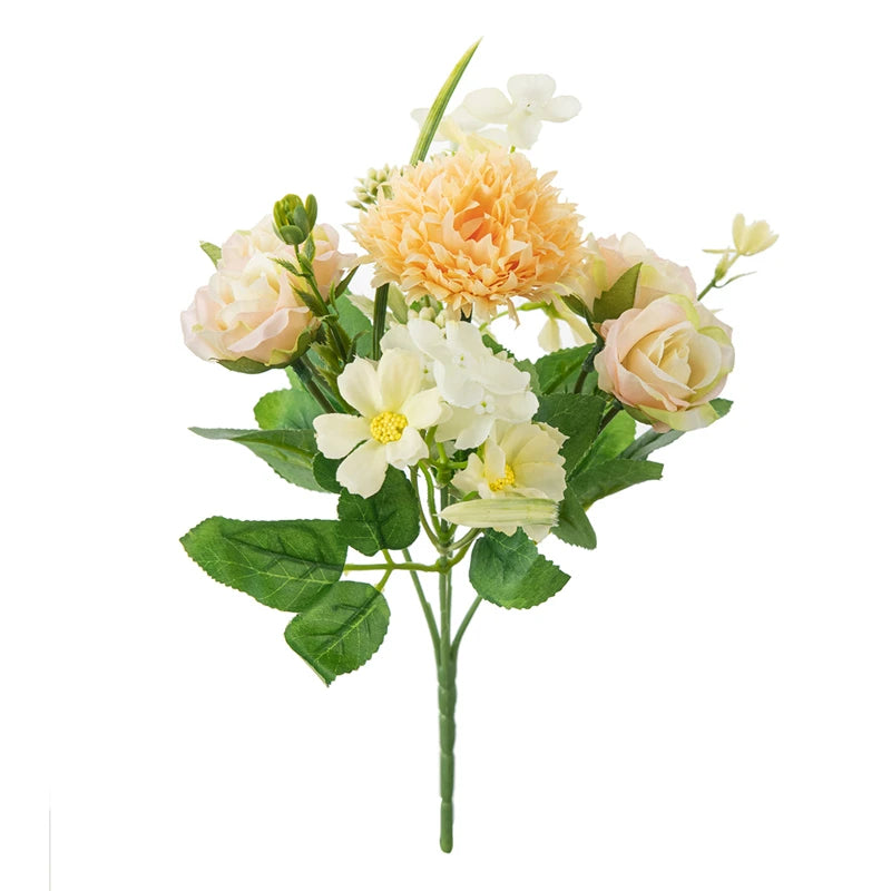 Artificial Silk Roses Wreath – Wedding, Home & Party Decor