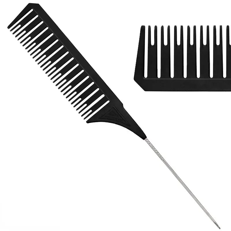 Hair Styling Combs, Tailed Comb Set, Coloring Dyeing Comb, Salon Tool, Sectioning Highlighting Weaving Cutting Comb, 3pcs Peaceful Pleasures Health and Wellness