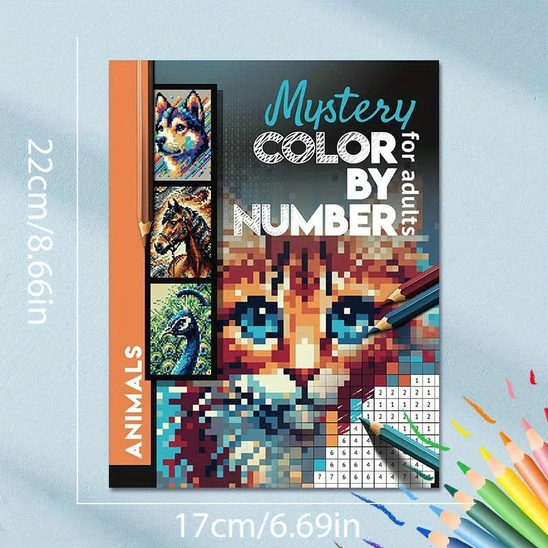 Fantasy Mosaic Digital Coloring Book Creative Hobby Beautiful