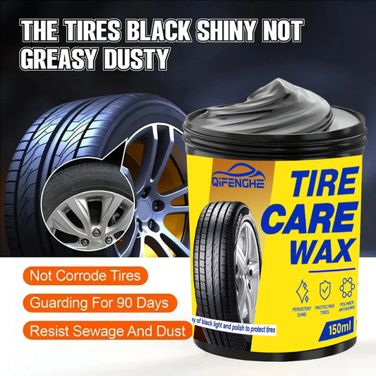 Tire Shine & Protection Cream – Long-Lasting Gloss Enhancer Tire Shine Cream Oasis Select 150ml