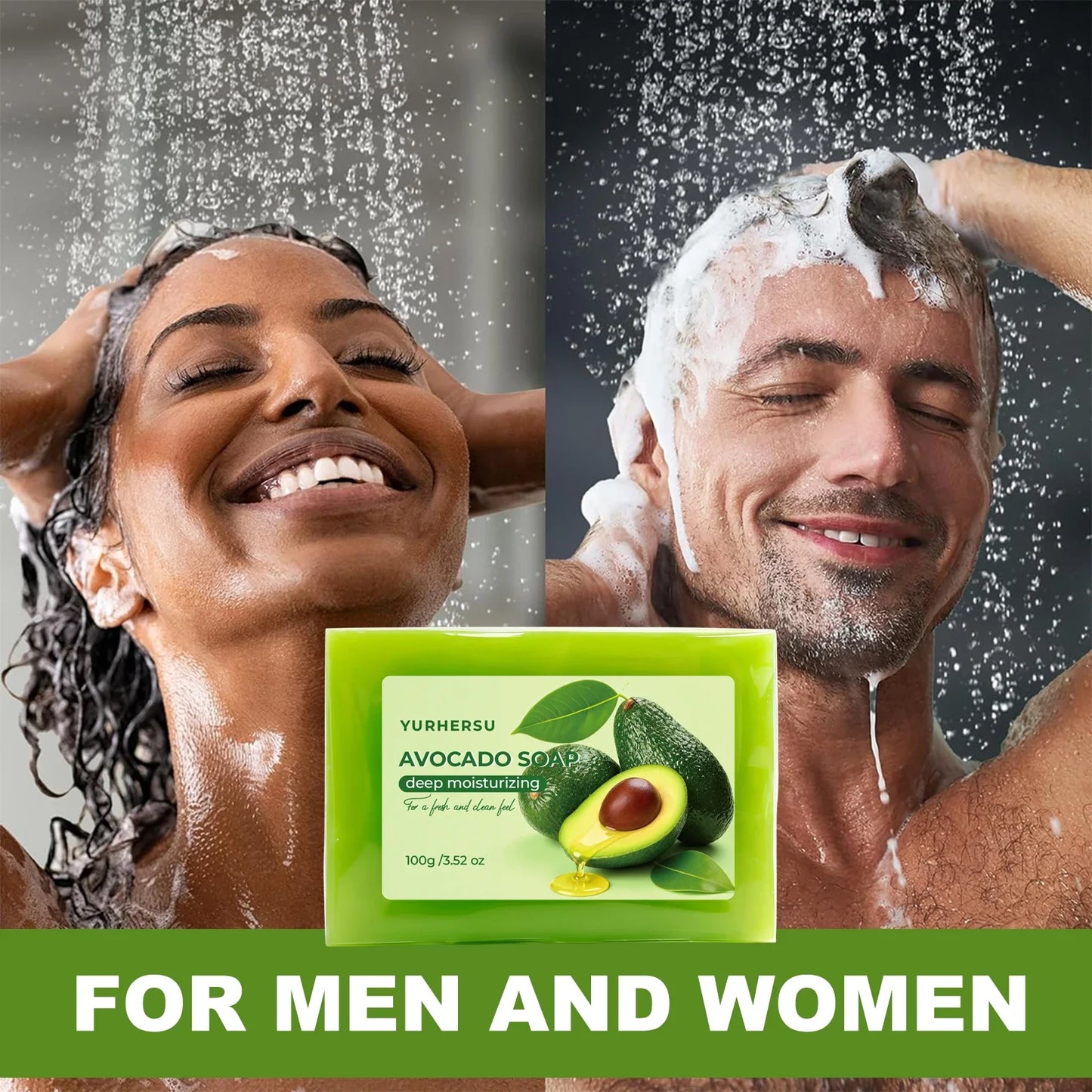 Organic Avocado Extract Soap – Hydrating Brightening Body Bar