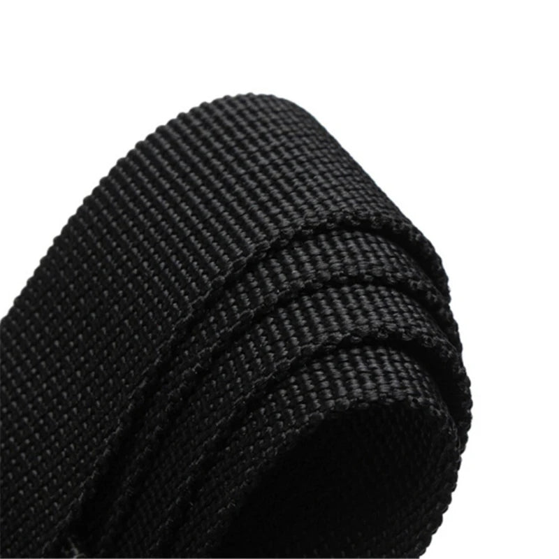 Adjustable Shoulder Strap Detachable Belt Bag Camera Case Luggage Durable Black Strap withCarabiner DIY Carry Handle Replacement Peaceful Pleasures Health and Wellness