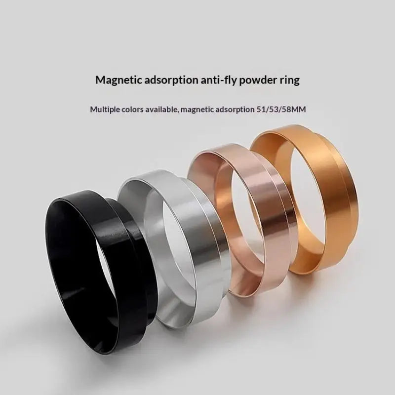 Magnetic Coffee Dosing Ring 51/53/58mm | Anti-Splash Portafilter Coffee Dosing Ring Peaceful Pleasures Health and Wellness