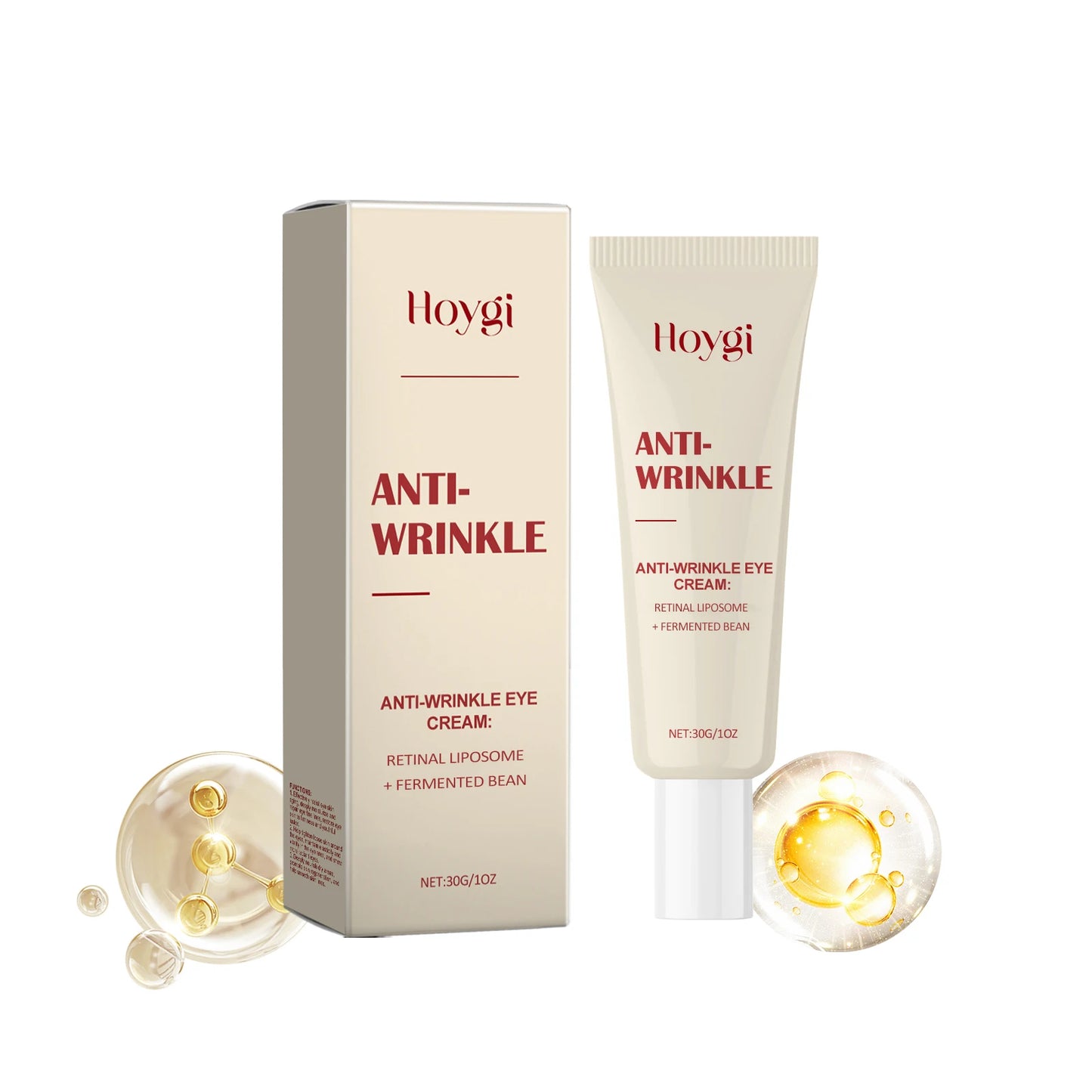 Hoygi 4% Retinol Eye Cream – Dark Circles & Wrinkles
