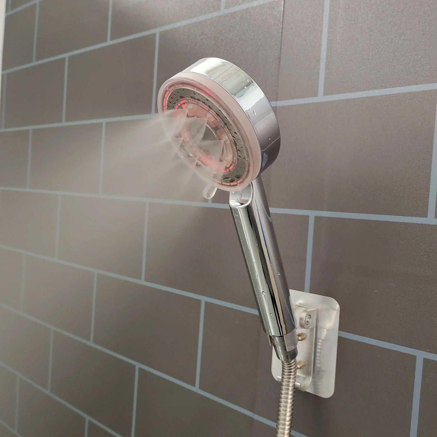 LED Color-Changing Shower Head | 5 Modes, Rainfall & Handheld