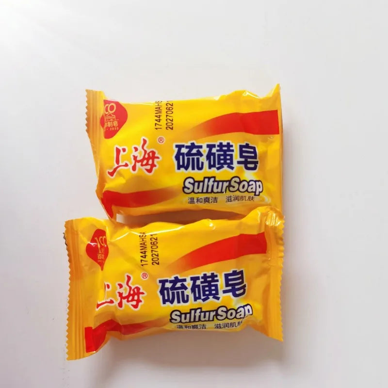 Shanghai Sulfur Soap – Oil Control & Acne Cleanser 3/5 Pack