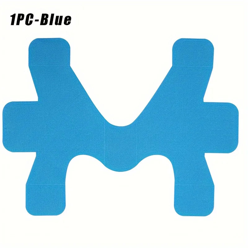 1pc/10pcs Breathable Elastic Kinesiology Tape for Ankle for Sports, Ankle Sprain & Muscle Strain Relief Protective Athletic Wrap Peaceful Pleasures Health and Wellness 1pc-Blue