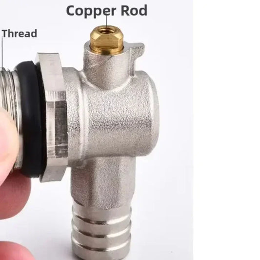 Brass Underfloor Heating Drain Valve | 3/4" 1" 1.2" Distributor Heating Drain Valve Oasis Select