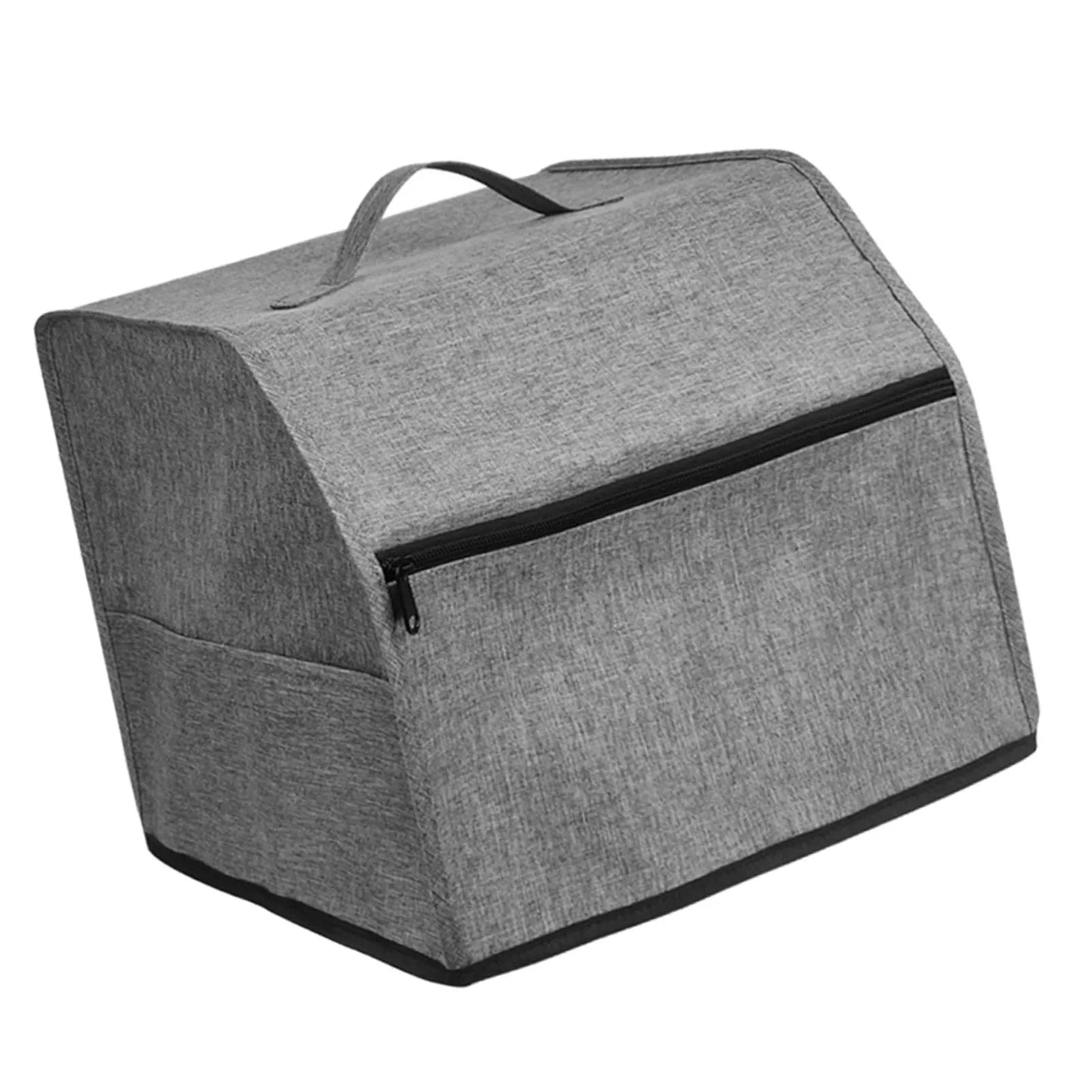 Oxford Cloth Serger Dust Cover with Accessory Pouches