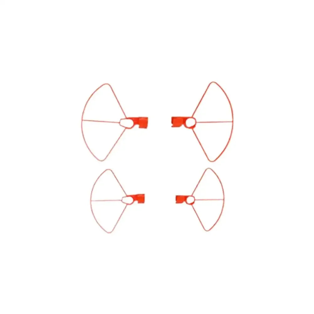 For DJI MINI 5 PRO Drone Propeller Guard Anti-collision Ring Heighten Landing Gear for Mini 5 Pro Drone Protector Accessories Peaceful Pleasures Health and Wellness Orange