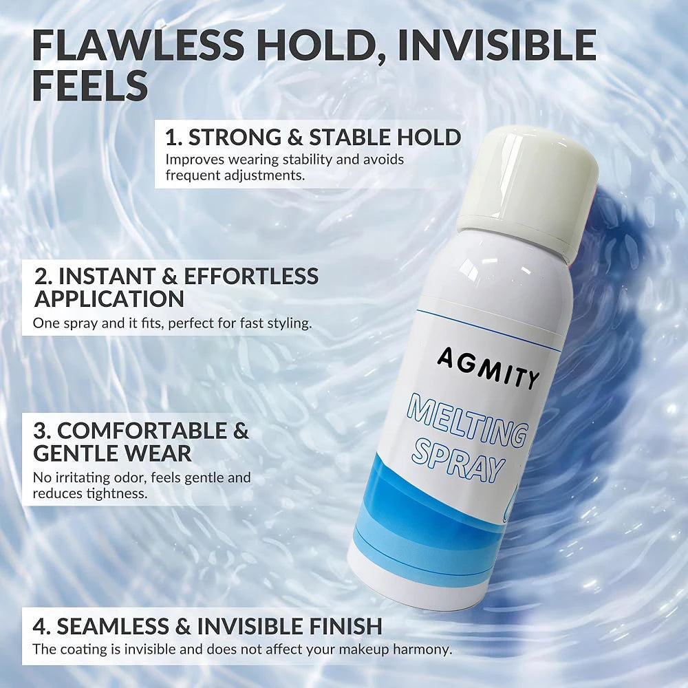 120ml Lace Melting Spray – Invisible Strong Wig Adhesive