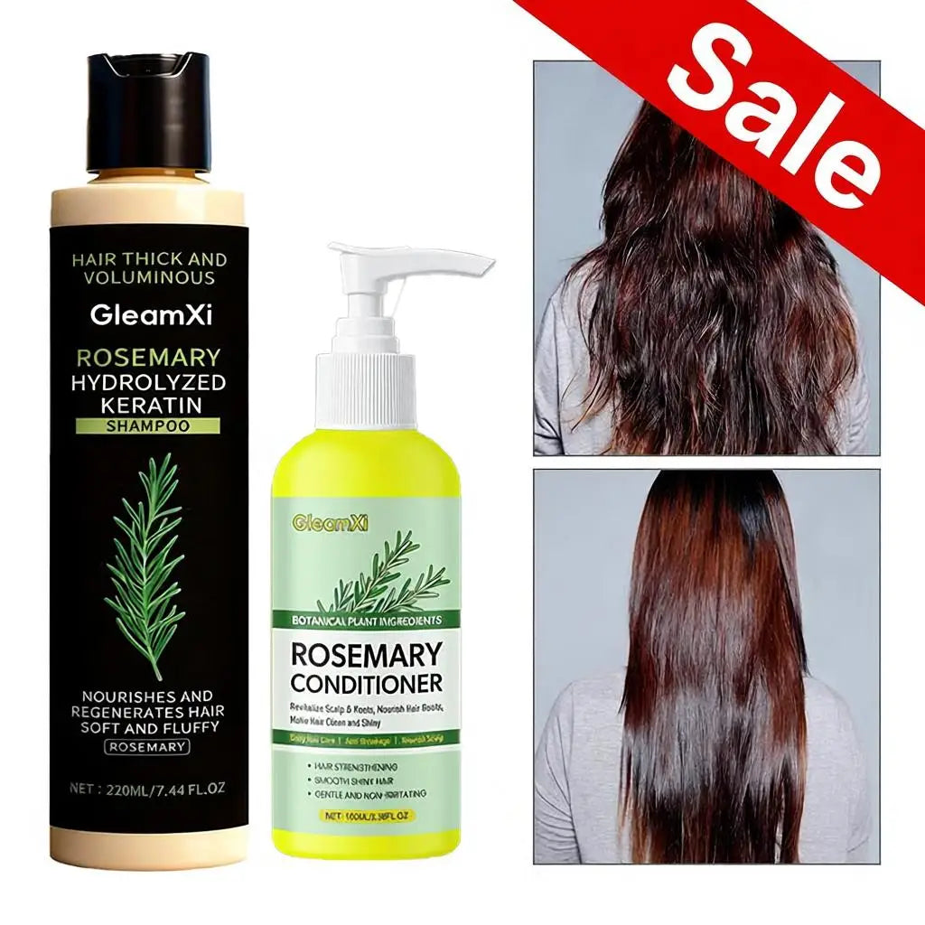 Rosemary Active Nutritional Fortification Shampoo And Hair Conditioner Formula Gentle Nourishing And Cleansing Scalp Peaceful Pleasures Health and Wellness