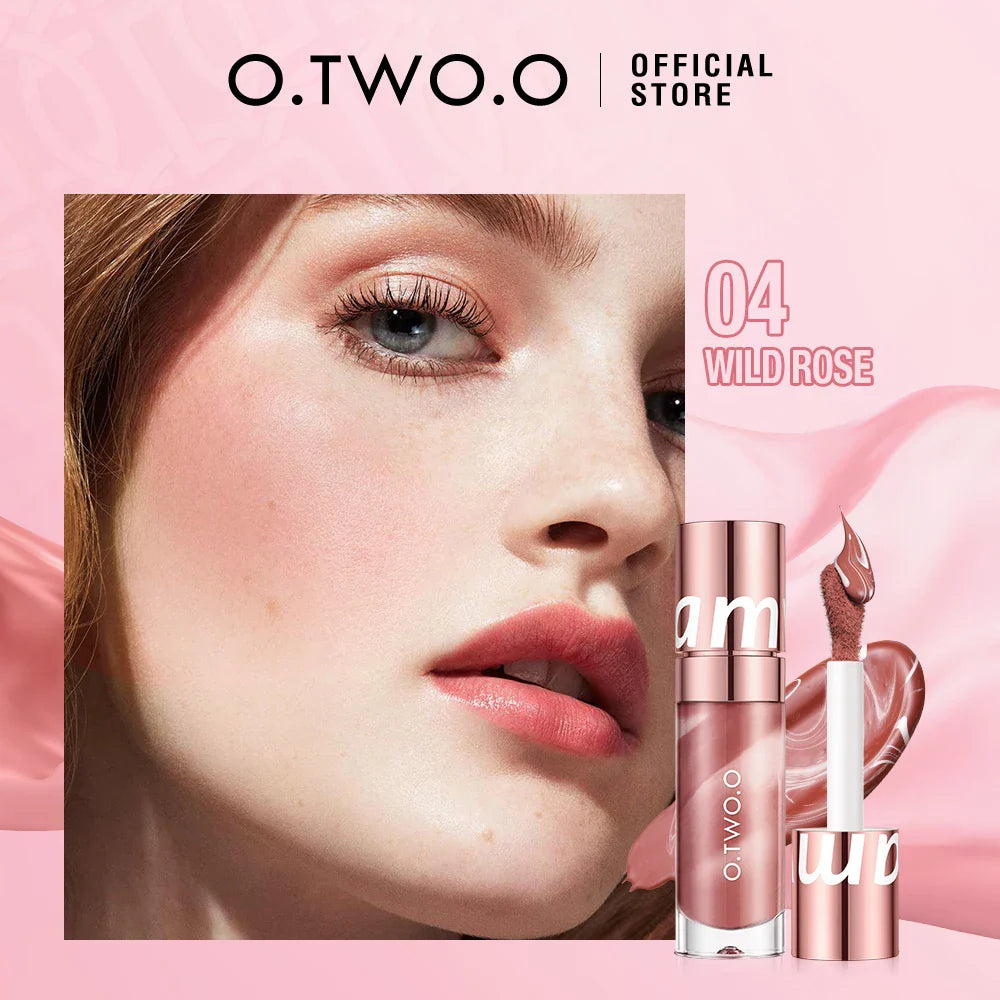 O.TWO.O Liquid Blush – Matte, High Pigment & Long Lasting
