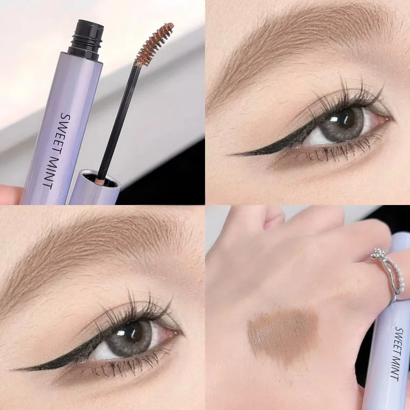 4PCS Soft Mist Wave Dyeing Eyebrow Cream for Non Smudging and Natural Stereoscopic Color Development, Essential Makeup Set Peaceful Pleasures Health and Wellness