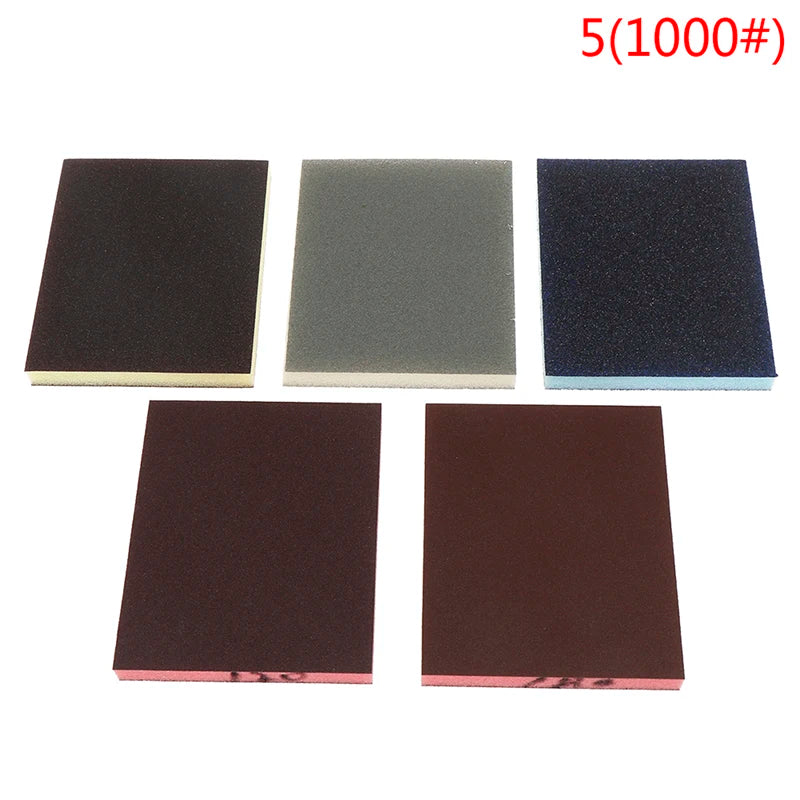 2-Pack Sanding Sponge Block Pads | Abrasive Polishing Set