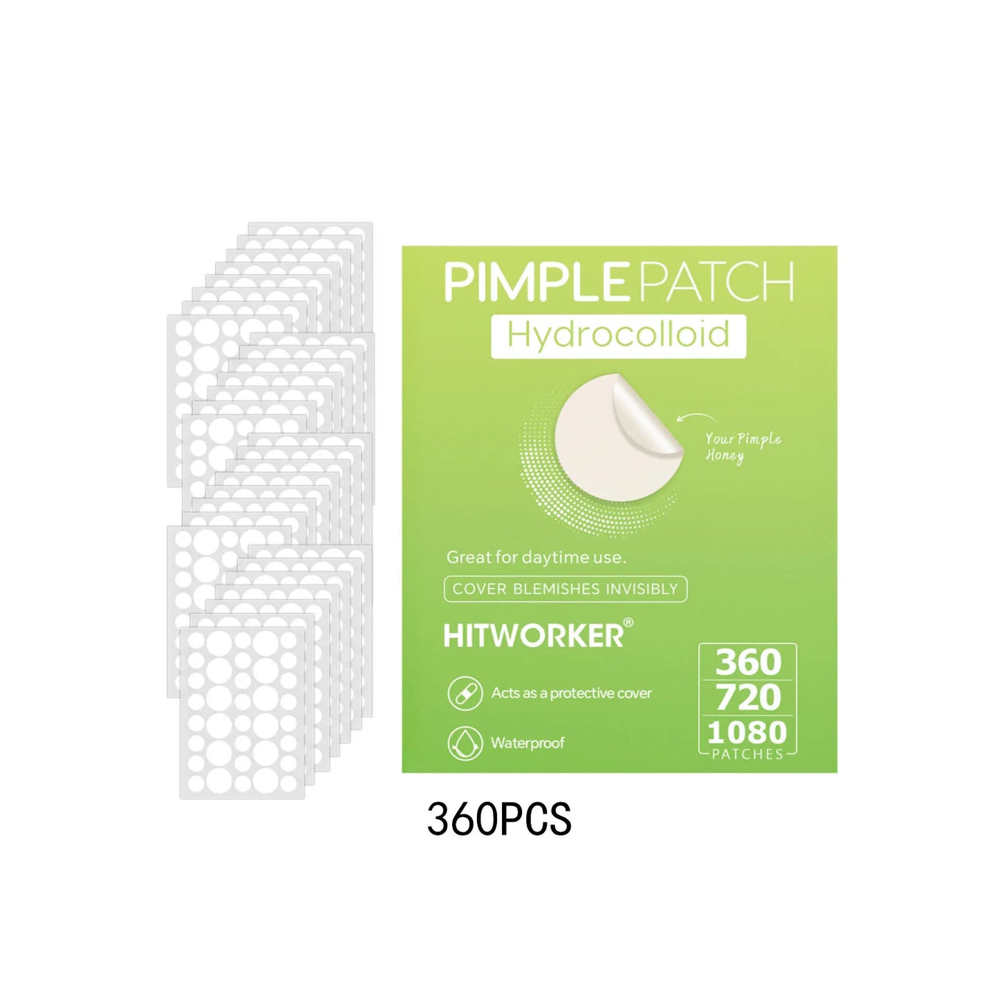 Hydrocolloid Acne Patches – Invisible & Waterproof | All Skin Types