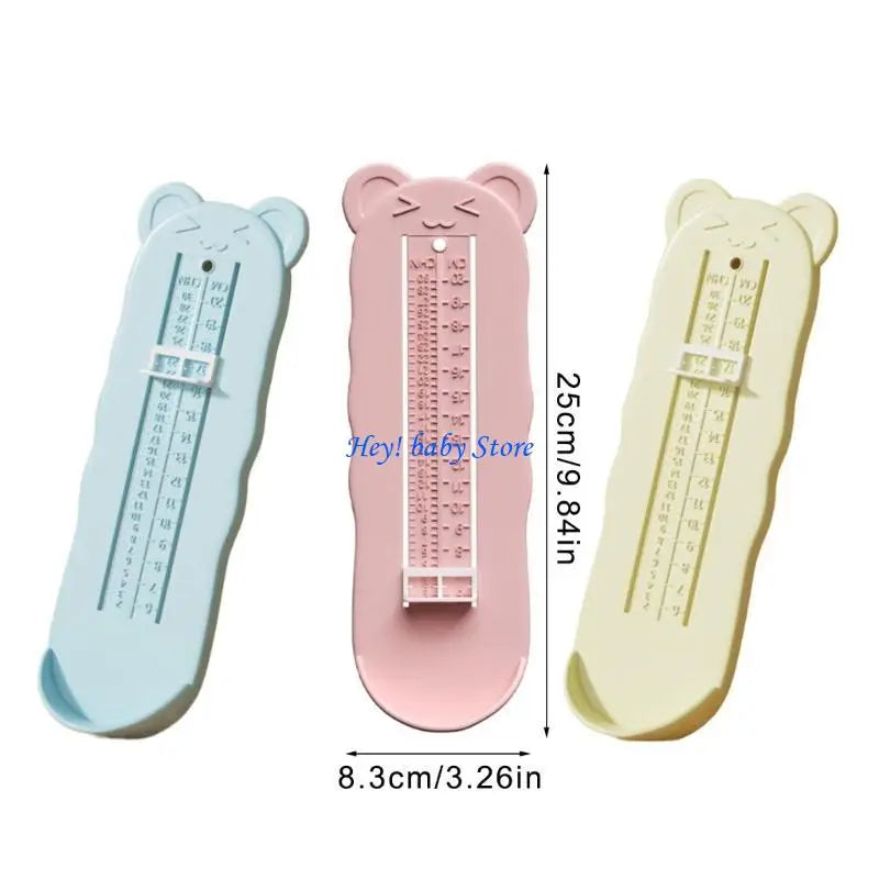 Toddler Foot Measurement Ruler – Baby Shoe Sizing Tool CM & Inch