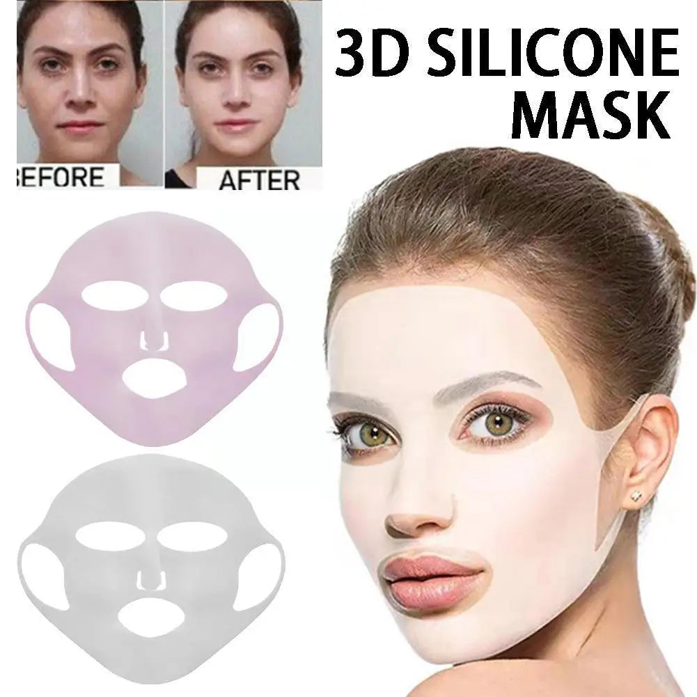 Reusable Silicone Face Mask Cover – Moisturizing & Firming