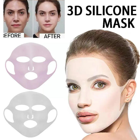 Reusable Silicone Face Mask Cover – Moisturizing & Firming Silicone Mask Cover Oasis Select