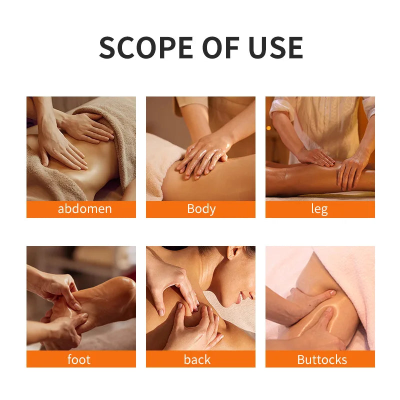 Turmeric Massage Oil – Body SPA, Moisturizing & Scraping 200/300ml