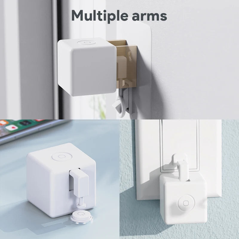 Tuya Bluetooth Smart Fingerbot PLUS Switch Finger Robot Button Pusher Remote Control for Alexa Google Assistant Voice Control Peaceful Pleasures Health and Wellness