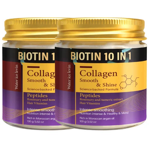 Collagen & Keratin Hair Mask – Biotin 10-in-1 Formula