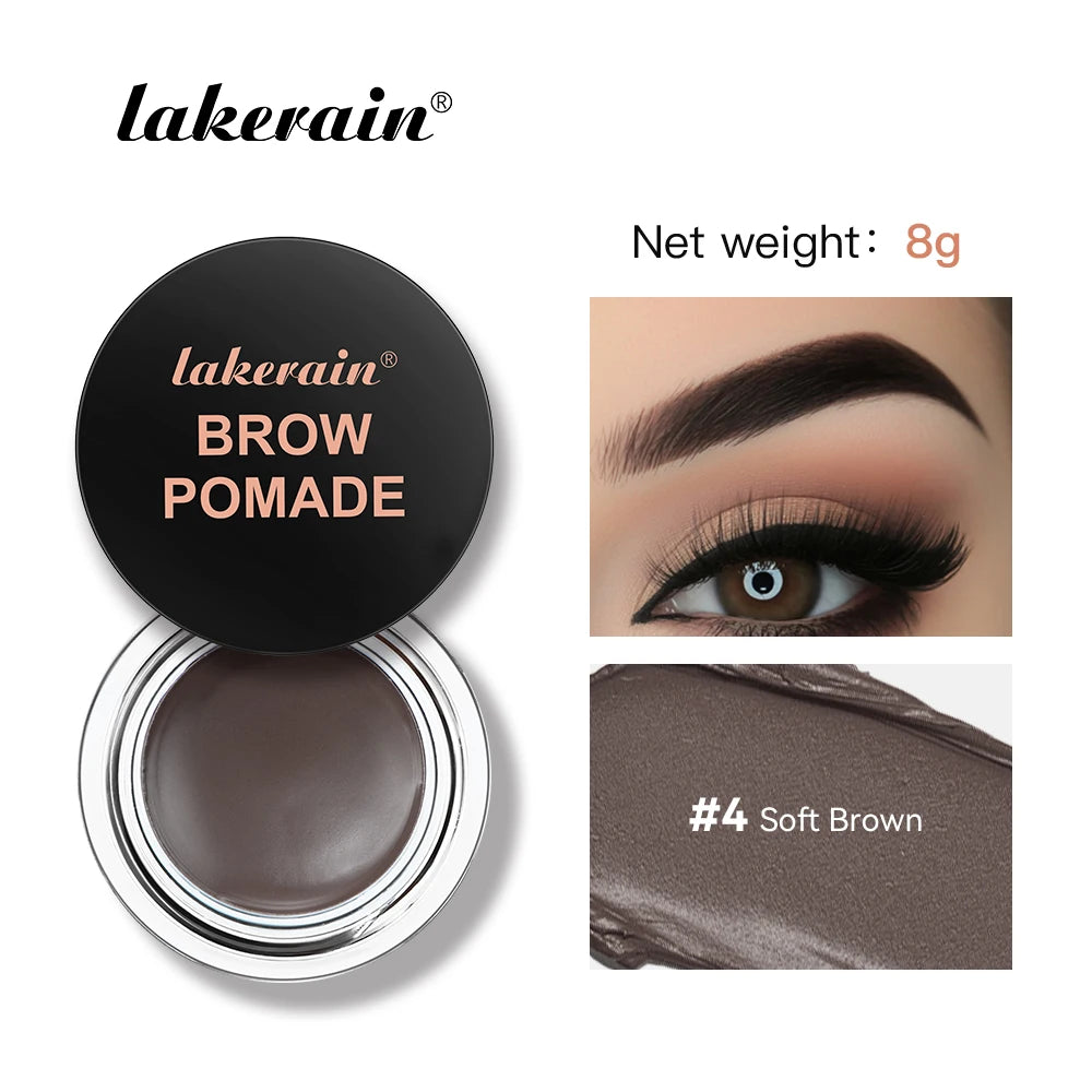 Eyebrow Pomade Enhancers Long-lasting Waterproof Eye Brows Pomade Texture Eye Brow Tint Enhancers For Women Eyebrow Cosmetics Peaceful Pleasures Health and Wellness 04