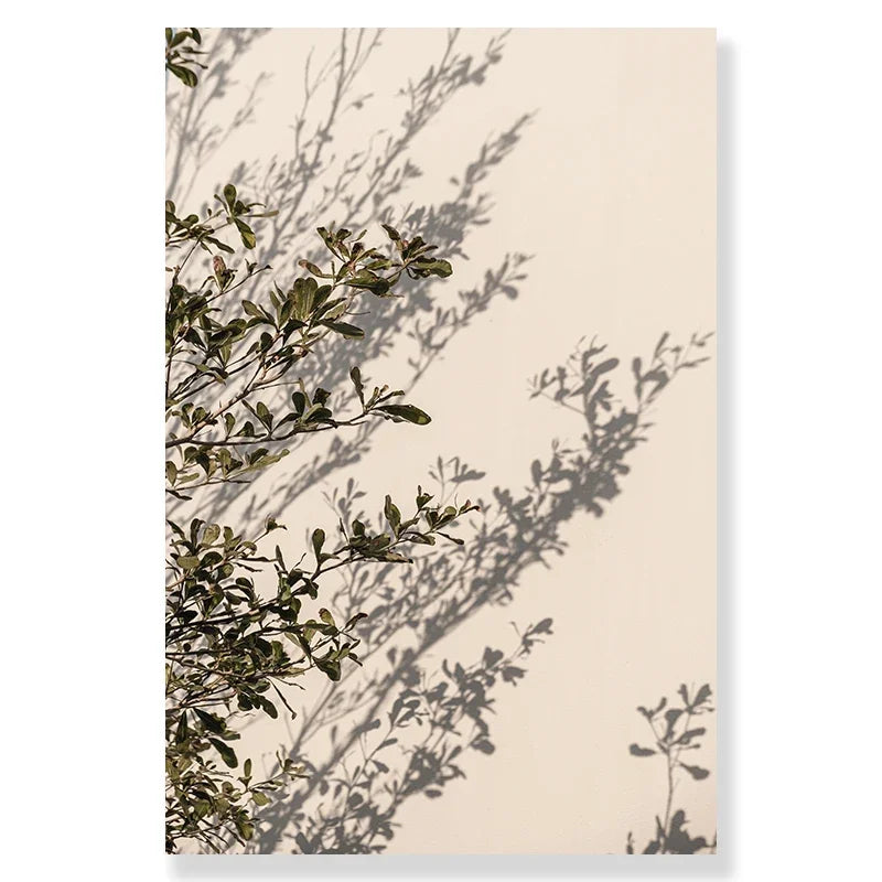 Nordic Landscape Canvas Wall Art | Bohemian Living Room Poster