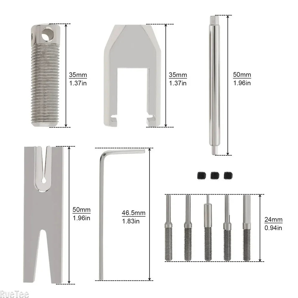 RC Motor Pinion Gear Puller Tool – Universal 5-Pin Remover Set