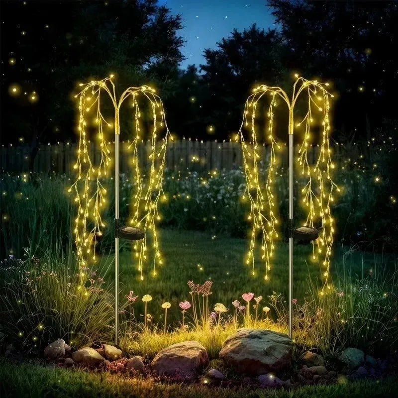 Waterproof Firecracker Garden Stake Lights | Patio Lawn Décor