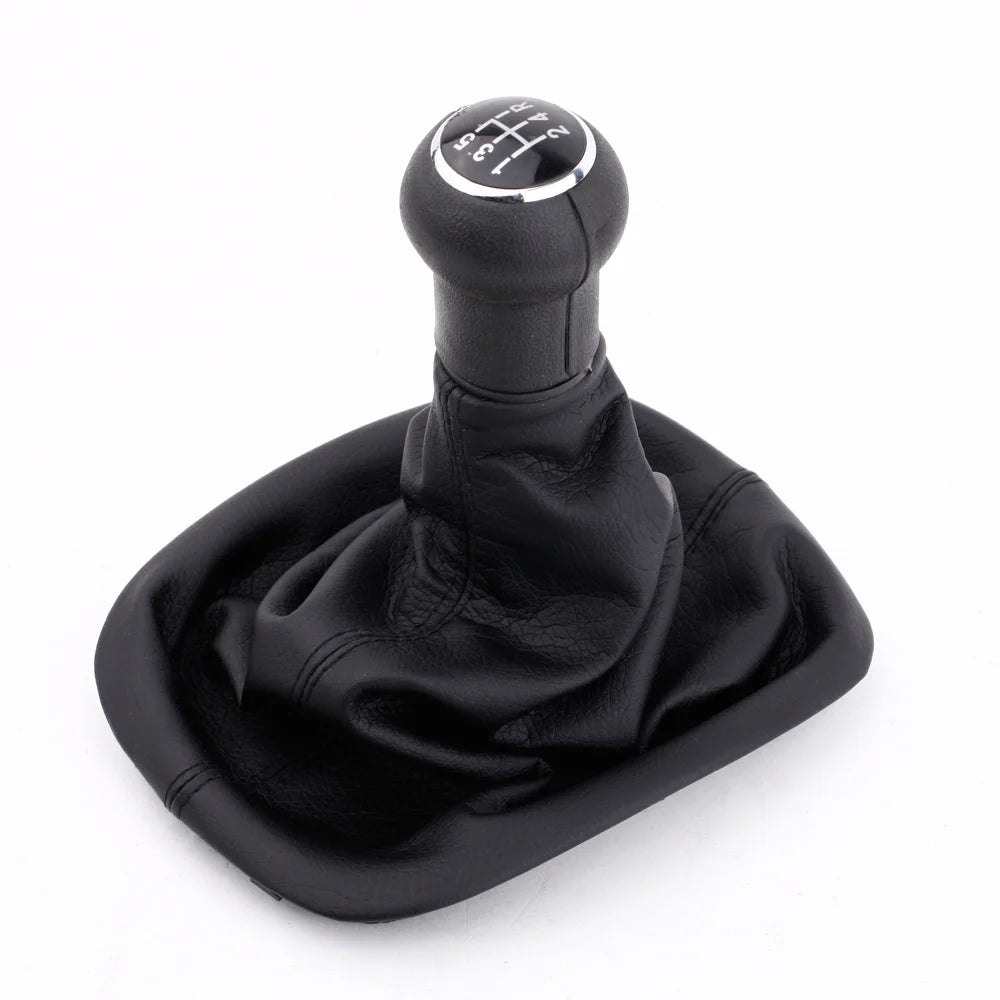 VW Passat B5 5-Speed Gear Shift Knob Gaitor Boot – Black PU