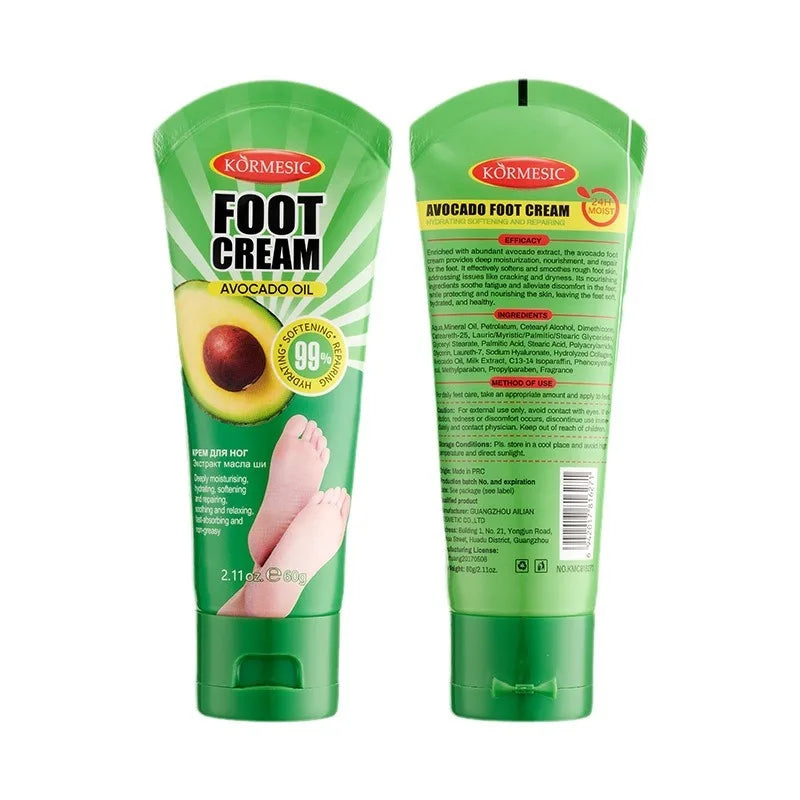 KORMESIC Avocado Hand & Foot Cream – Moisturizing Anti-Wrinkle