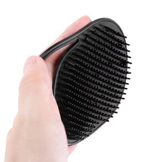 Pocket Hair Brush – Compact Palm Grip Travel Comb for Men Travel Hair Brush Peaceful Pleasures Health and Wellness