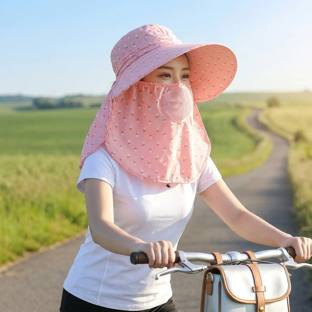 Women Sun Hat With Full Face And Neck Protect For Summer Outdoor Activities Peaceful Pleasures Health and Wellness