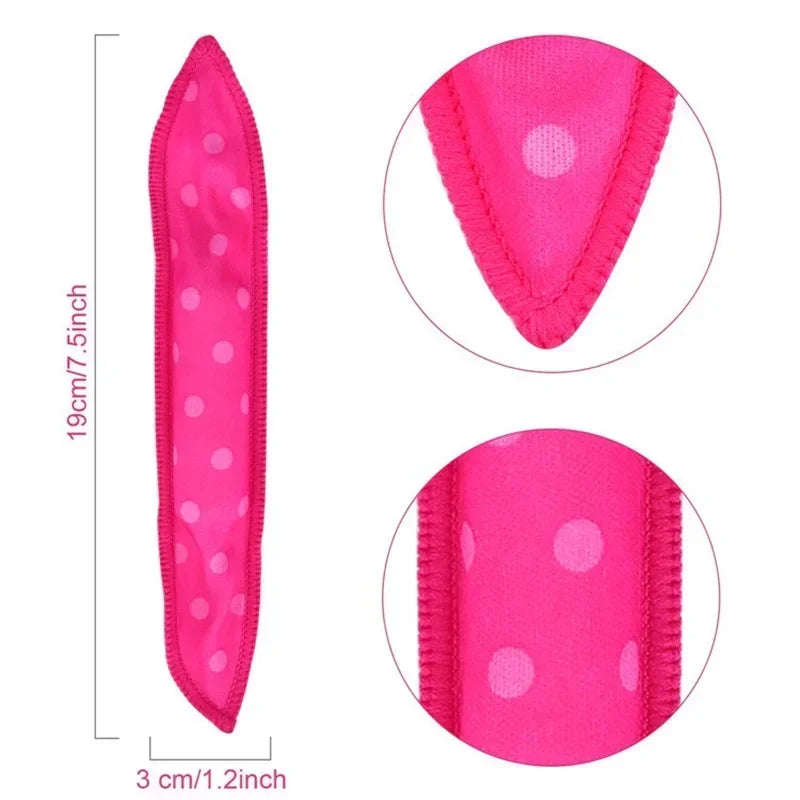10Pcs/Lot Hair Curlers Soft Sleep Pillow Hair Rollers Set Best Flexible Foam and Sponge Magic Hair Care DIY Styling Tools Peaceful Pleasures Health and Wellness