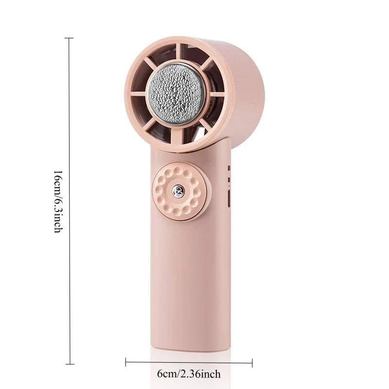URGGU Pocket Handheld Fan – USB Rechargeable & Quiet | Portable