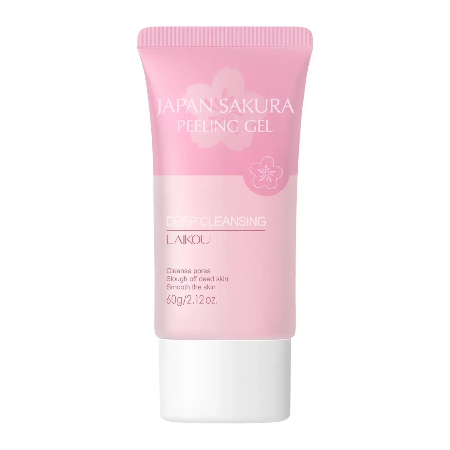 LAIKOU Sakura Face Peeling Gel – Exfoliate & Glow 60g Peaceful Pleasures Health and Wellness 60g 60g