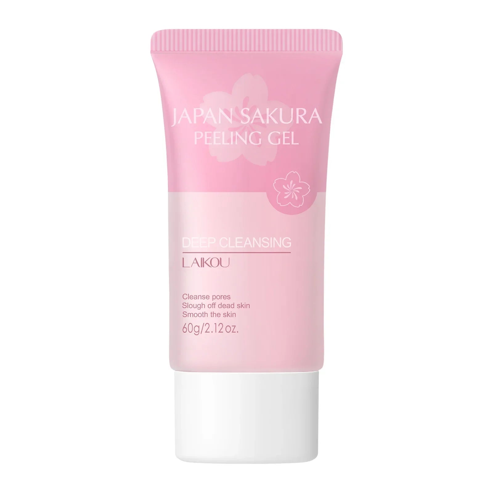 LAIKOU Sakura Face Peeling Gel – Exfoliate & Glow 60g Peaceful Pleasures Health and Wellness 60g 60g