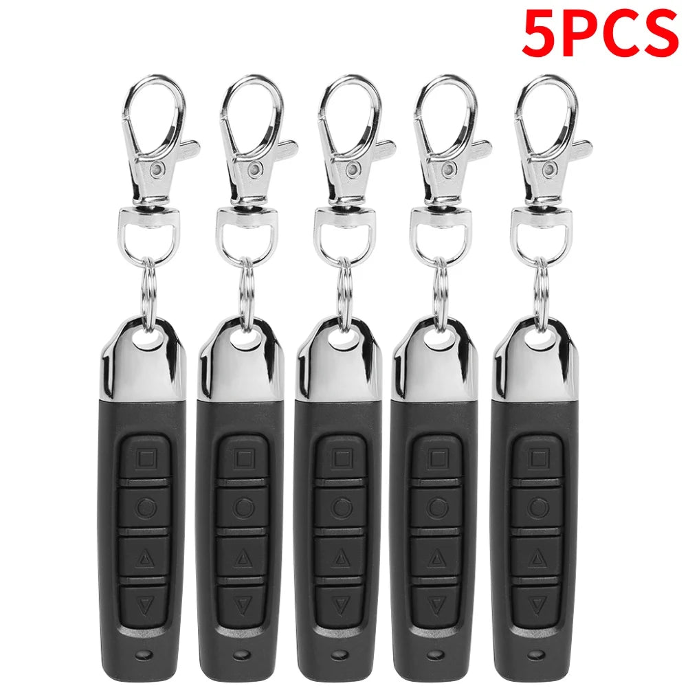 1/5PCS 433MHz Auto Copy Remote Control Electric Garage Door Opener Remote Controller Duplicator Clone Cloning Code Transmitter Peaceful Pleasures Health and Wellness 5PCS