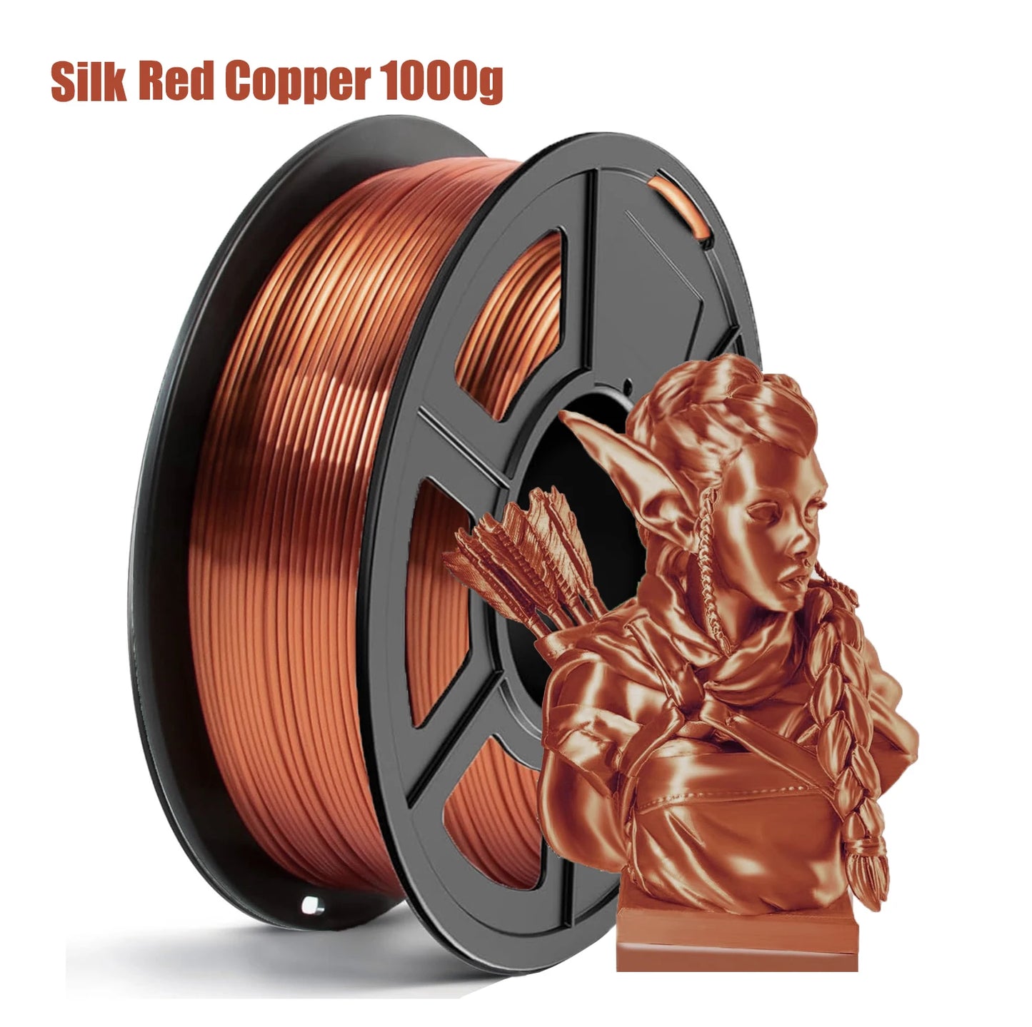 PLA+ Silk Multicolor 3D Printer Filament 1.75mm | DINGSUN 3D