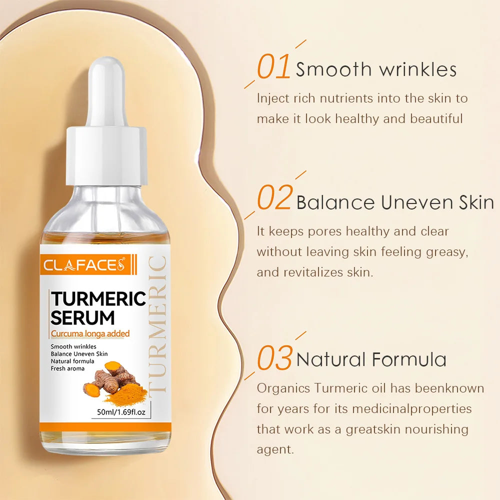 Turmeric Essential Oil Face Serum – Lift & Brighten Peaceful Pleasures Health and Wellness