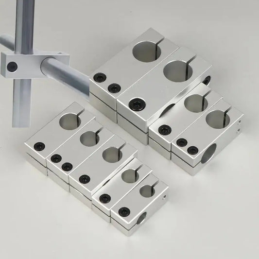 Aluminum Tube Clamp Cross Connector | DIY Shaft Pillar Fixation Shaft Clamp Connector Oasis Select