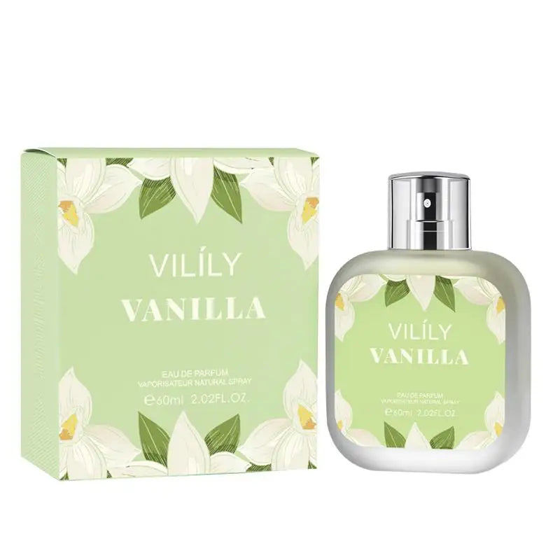 Vilily Fruity Woody Perfume 60ml Long Lasting Sweet Floral Scent Eau De Parfum Fragrance Elegant Women Daily Dating Body Spray Peaceful Pleasures Health and Wellness Style B Vanilla